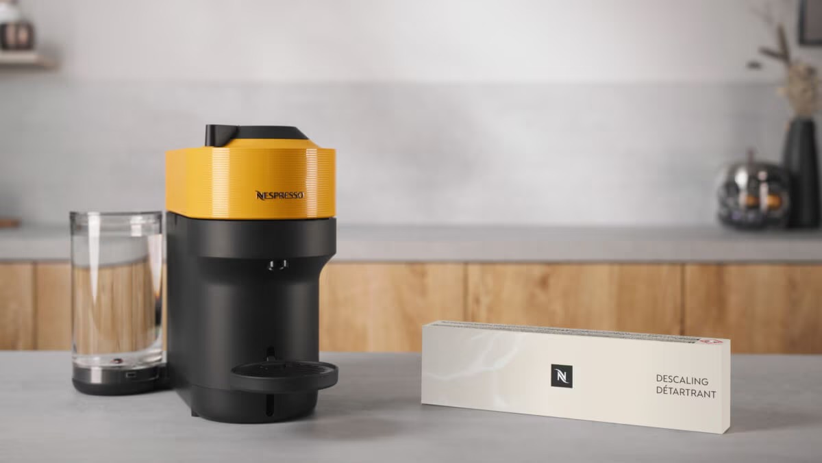 Nespresso machine descaling